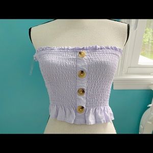 la hearts purple tube top